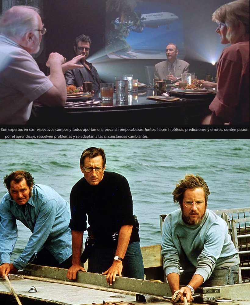 Equipos de expertos - similares a los de Drácula